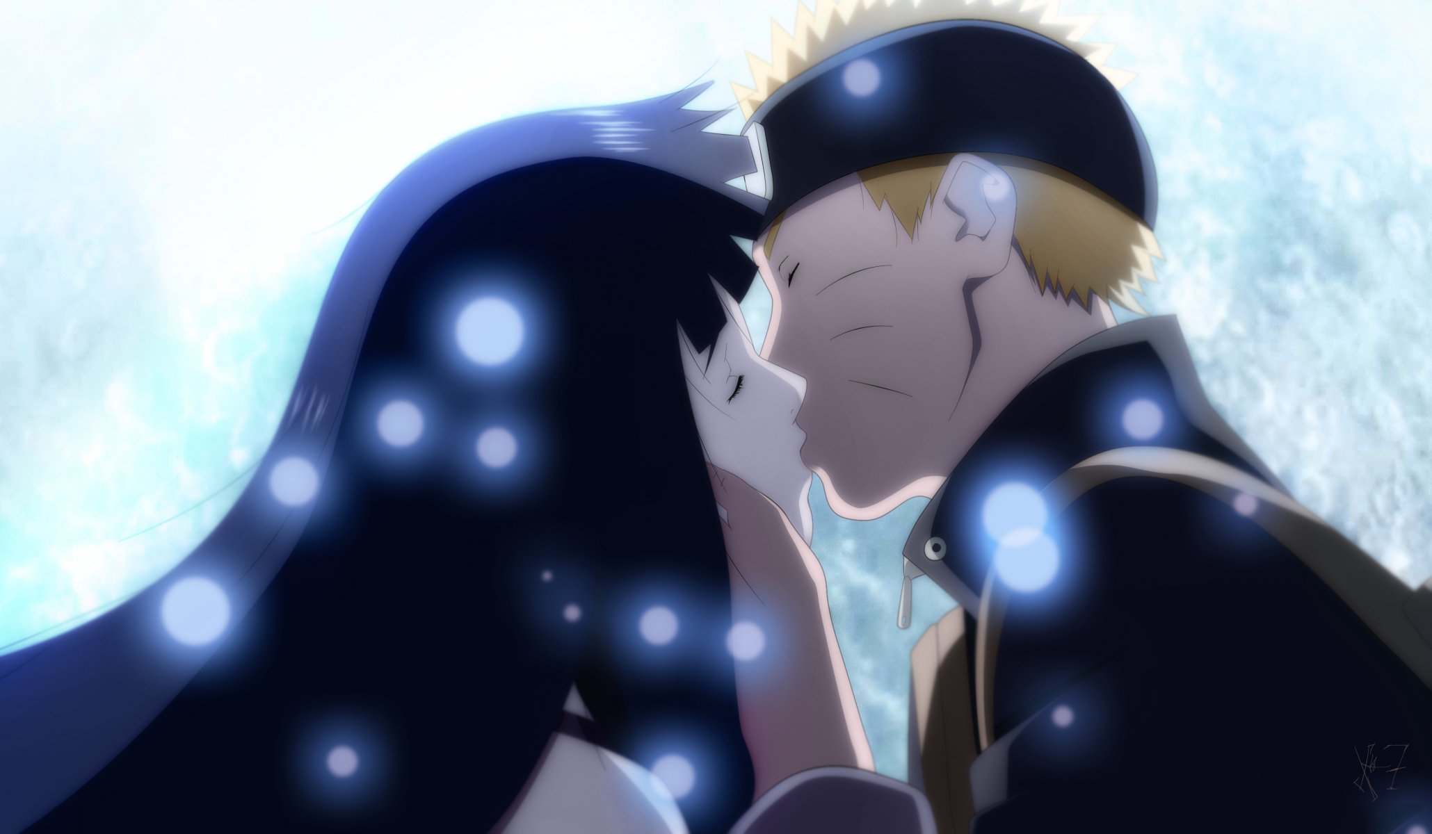 arte x7rust naruto hinata naruto película más reciente beso