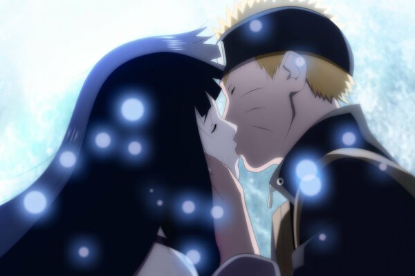 Kiss in Naruto movie the last