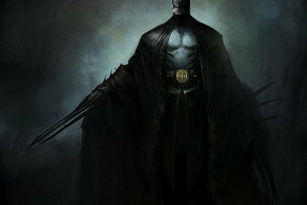 Batman courageux, design cool