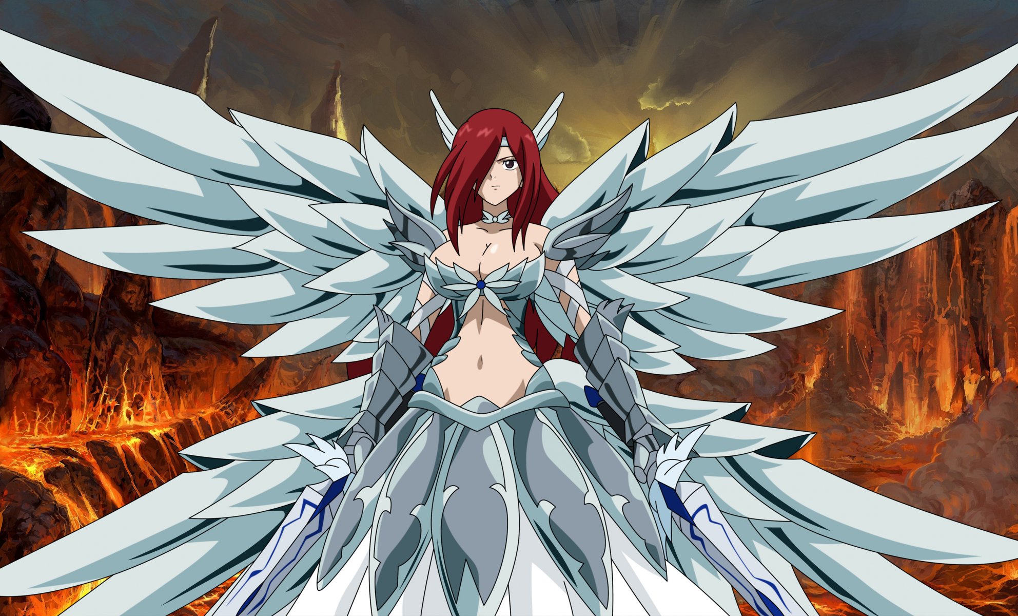 erza scarlet tetas alas