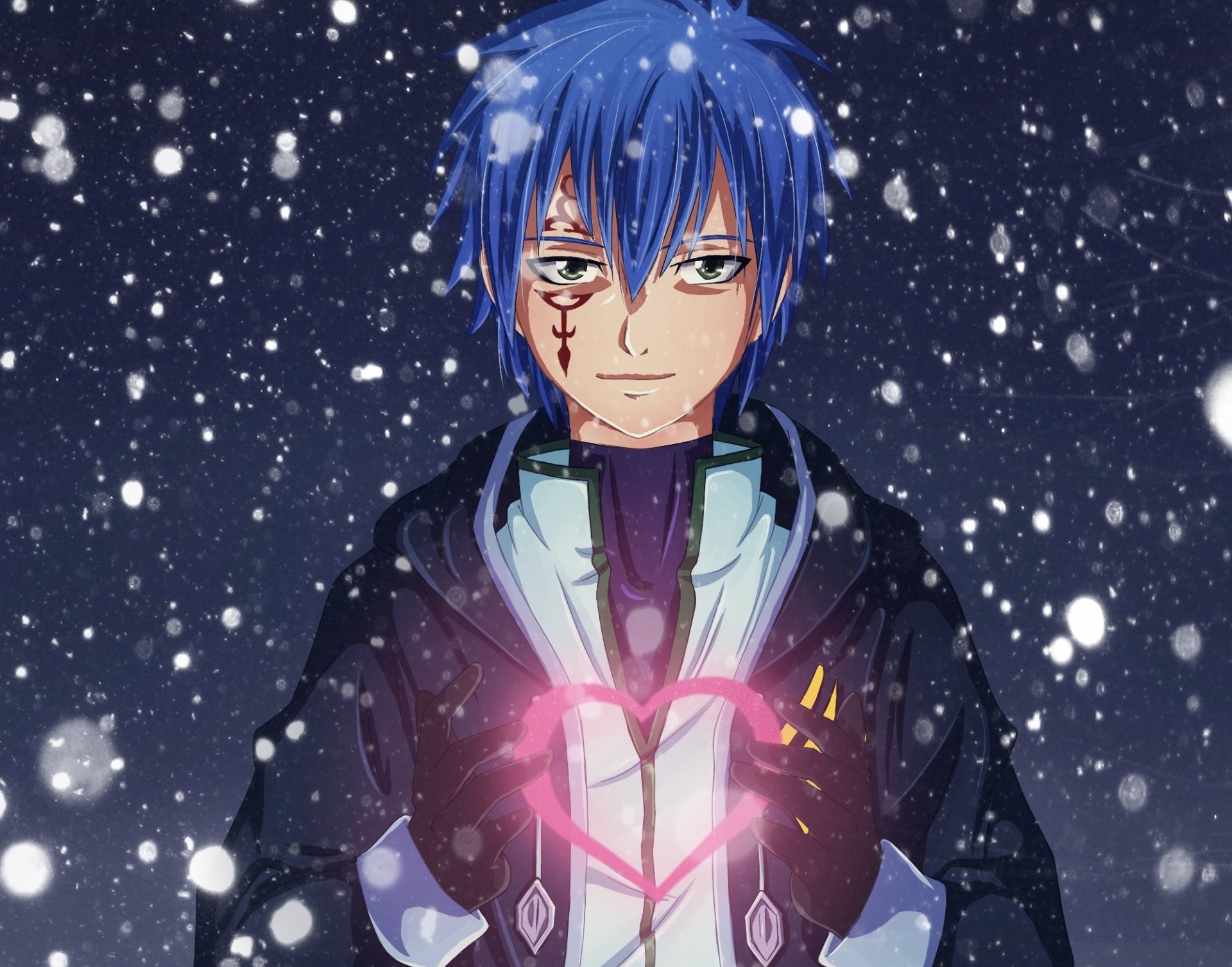 arte tonterías-chan cuento de hadas de la cola anime jellal fernández cuento de hadas chico tatuaje nieve corazón