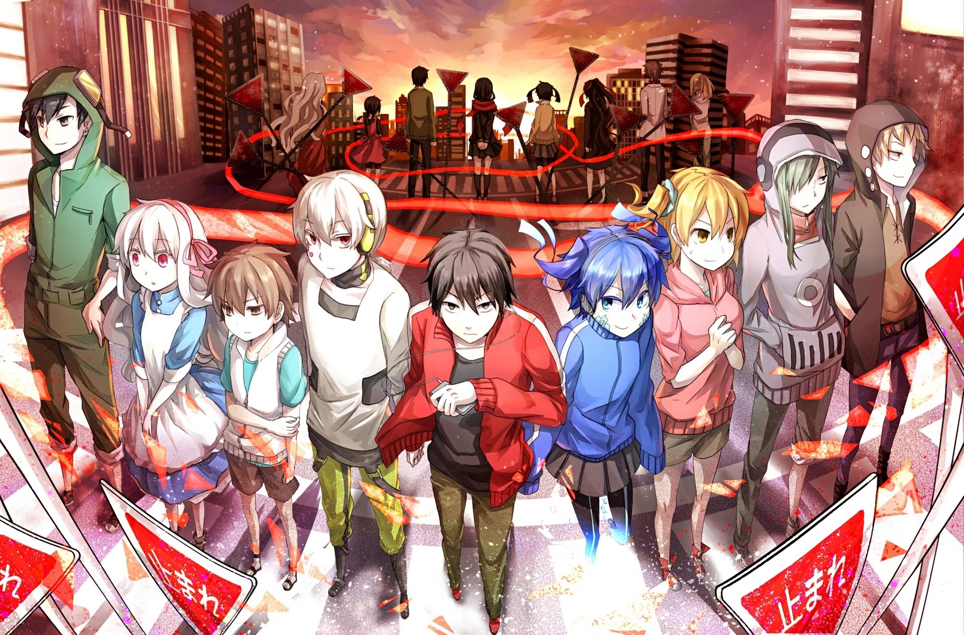 art maruyama-jp kagerou projekt amamiya hibiya asahina hiyori azami en enomoto takane kano shuuya kido tsubomi kisaragi momo kisaragi shintaro kokonose haruka konoha kojakura mary kojakura shion seto kosuke tateyama ayaka tateyama ayano tateyama kenjiro