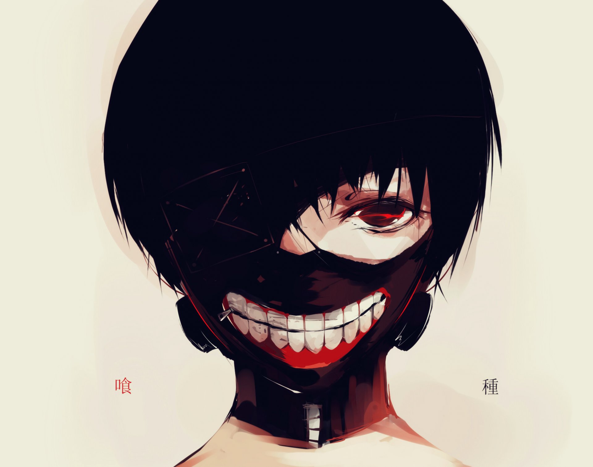 tokio ghoul tokio kushu anime kaneki ken máscara