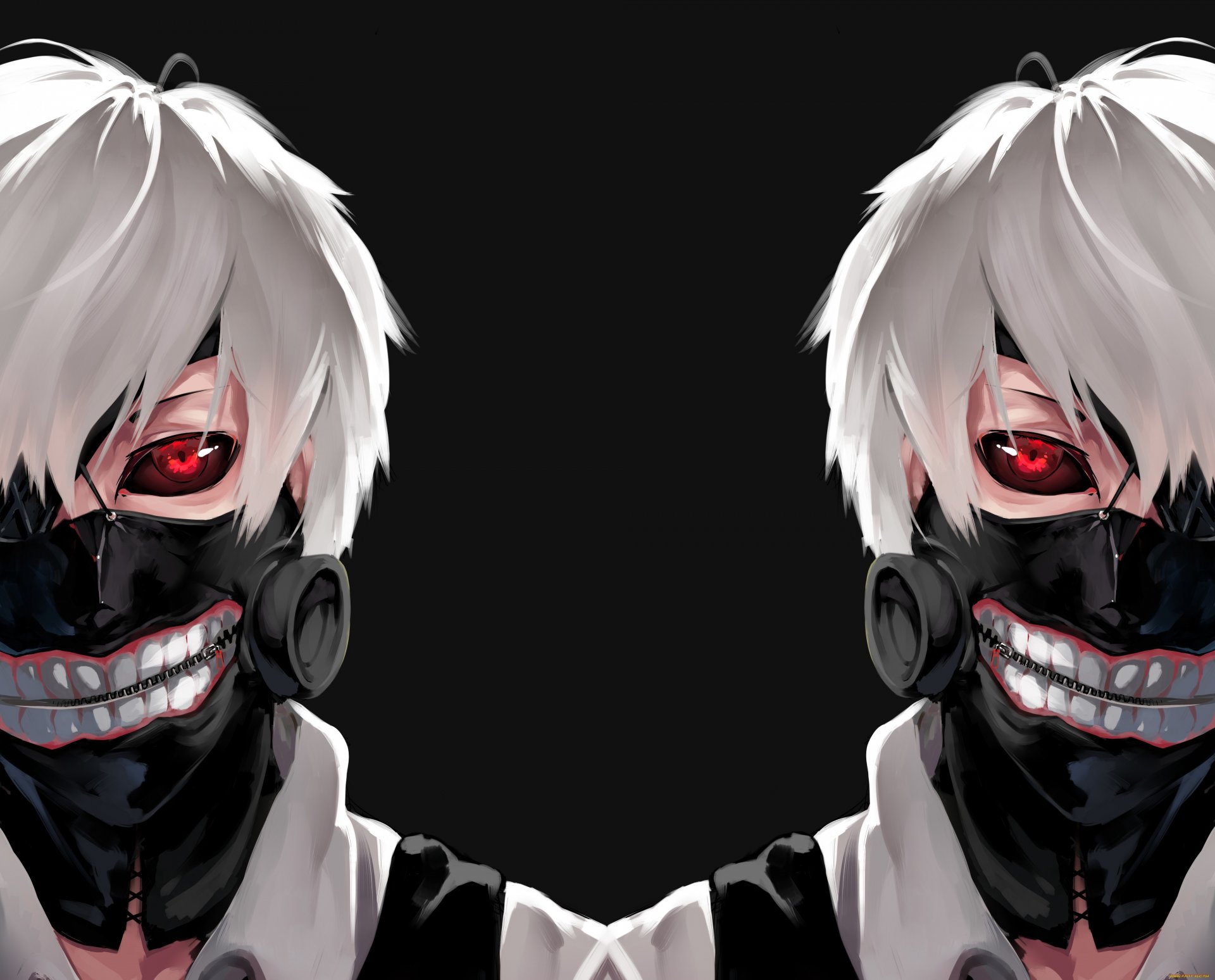 anime tokyo ghoul essenz drohne kerl kaneki ken auge maske monster