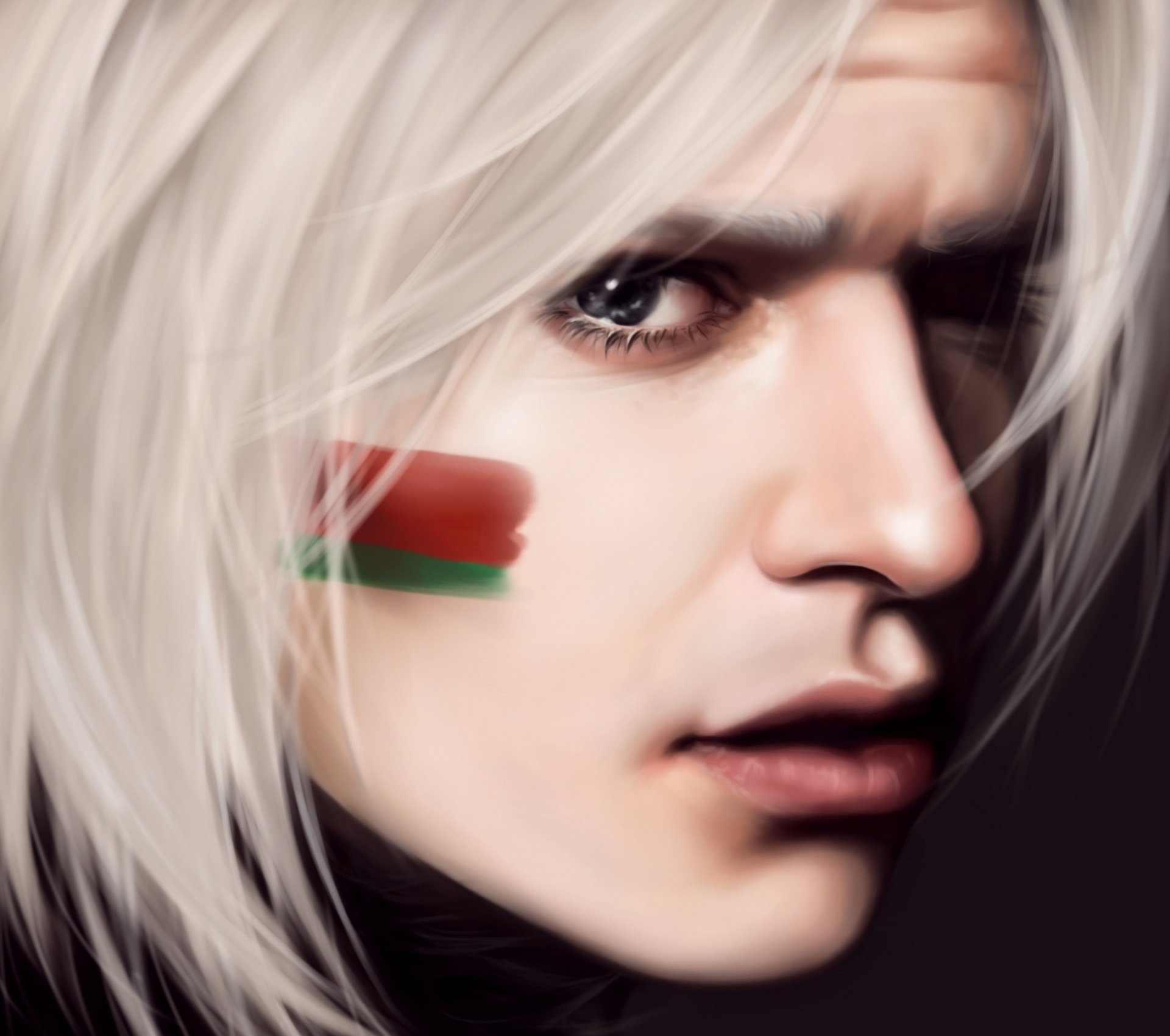 art mochifin hetalia: axis powers belarus hetalia guy flag face anime