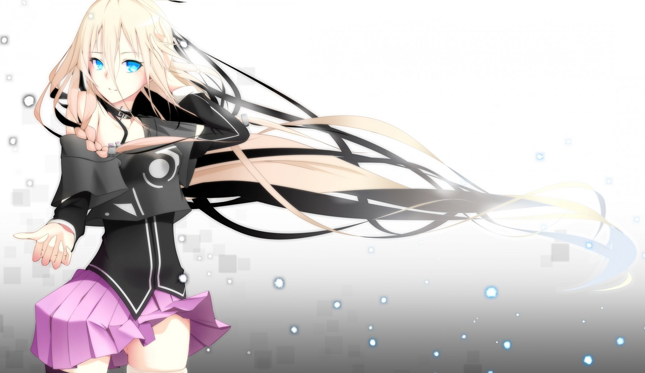 art sorano vocaloid ia fille viocaloid tresses anime