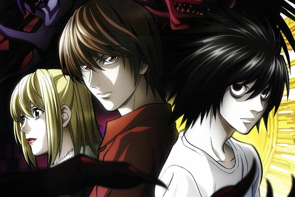 Anime carta da parati Heroes Death Note