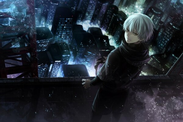 Anime art of Tokyo ghoul