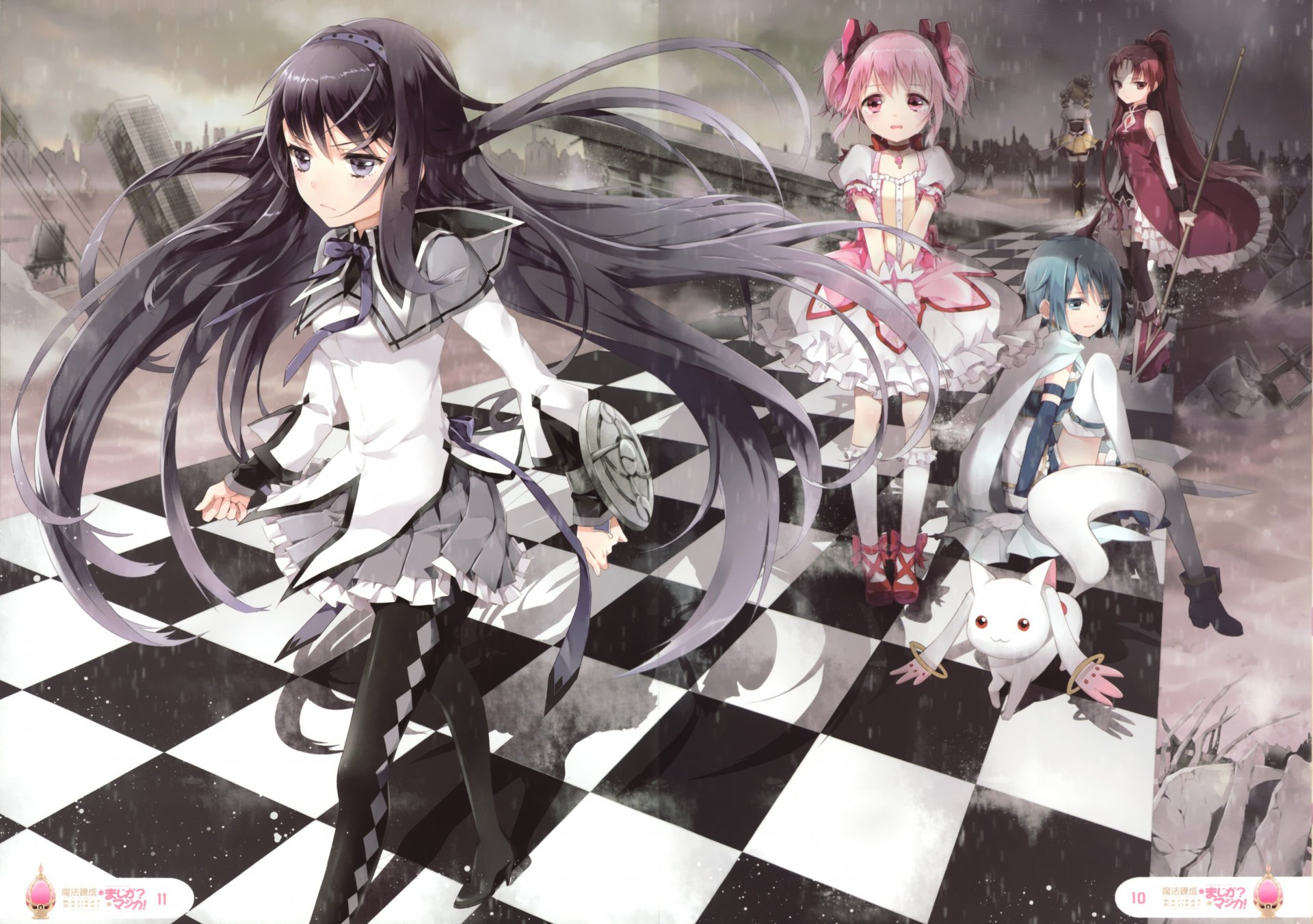 anime mahou shoujo madoka magica ragazze