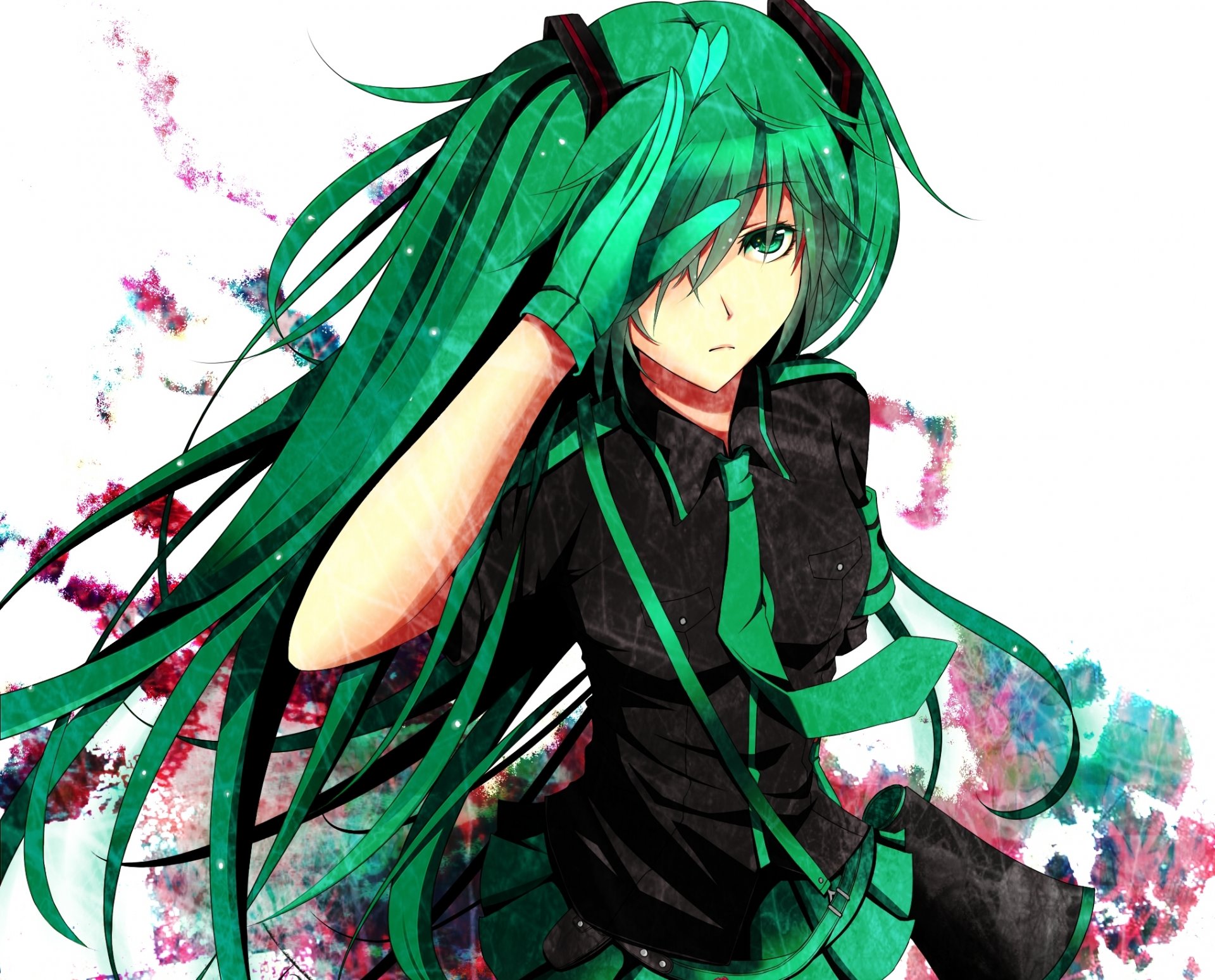 arte liuli guerra del amor vocaloid hatsune miku chica vocaloid altavoz