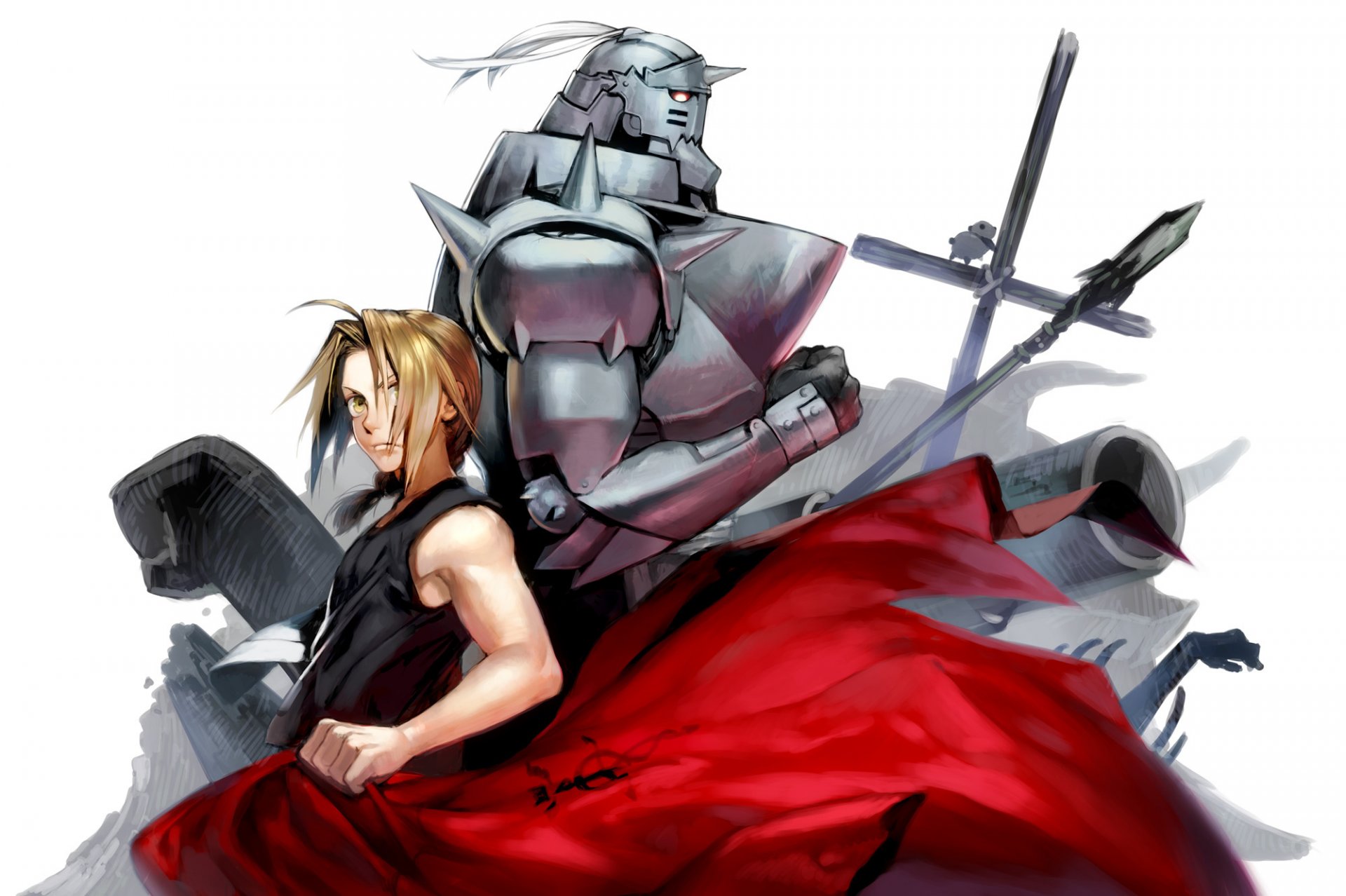 alchimista fullmetal edward elric alphonse elric