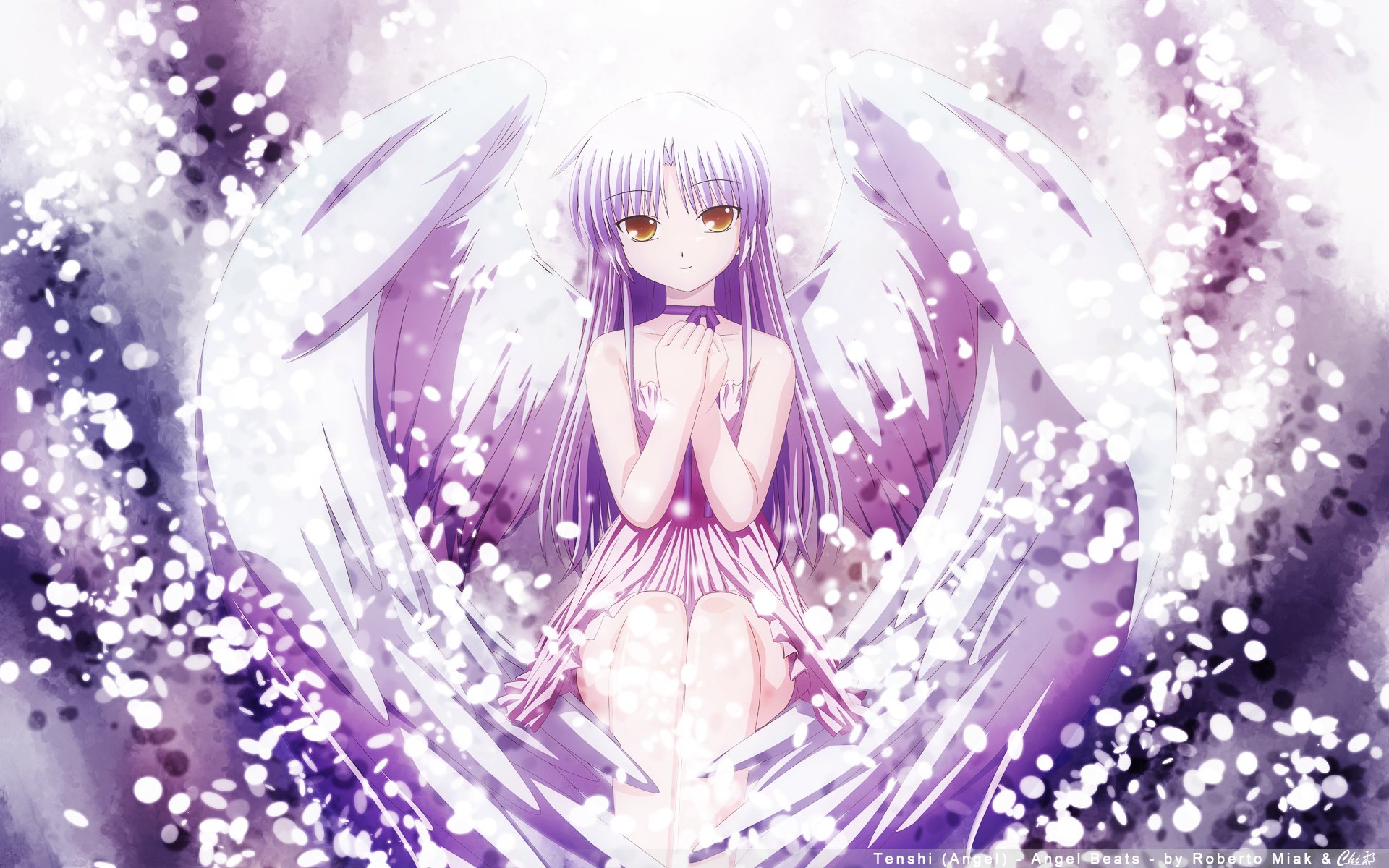 angel beats ангельские ритмы канаде ангел tenshi kanade