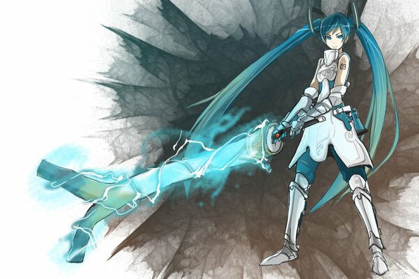 Armadura de espada, Miku Hatsune