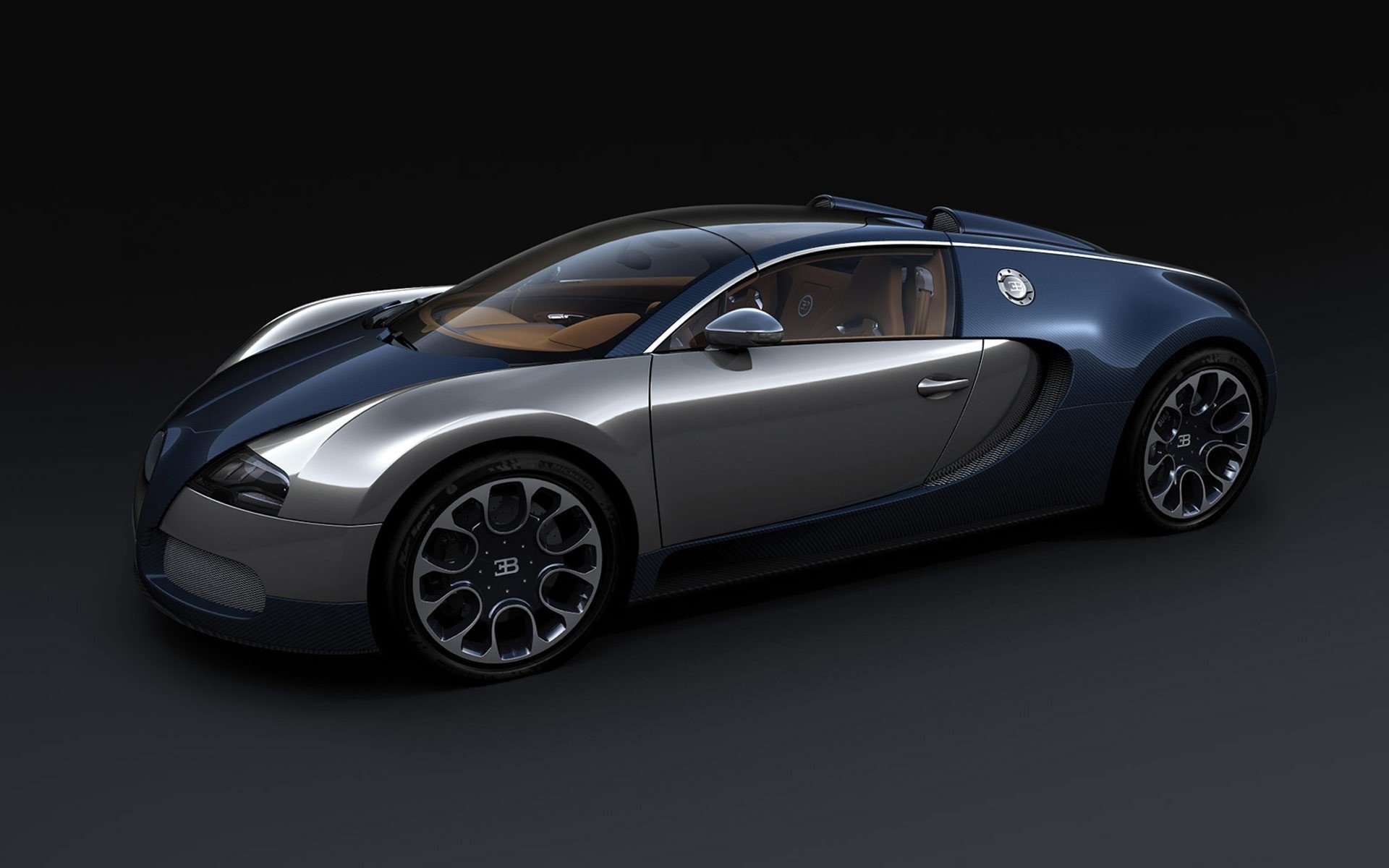 bugatti veyron brun foncé carbone