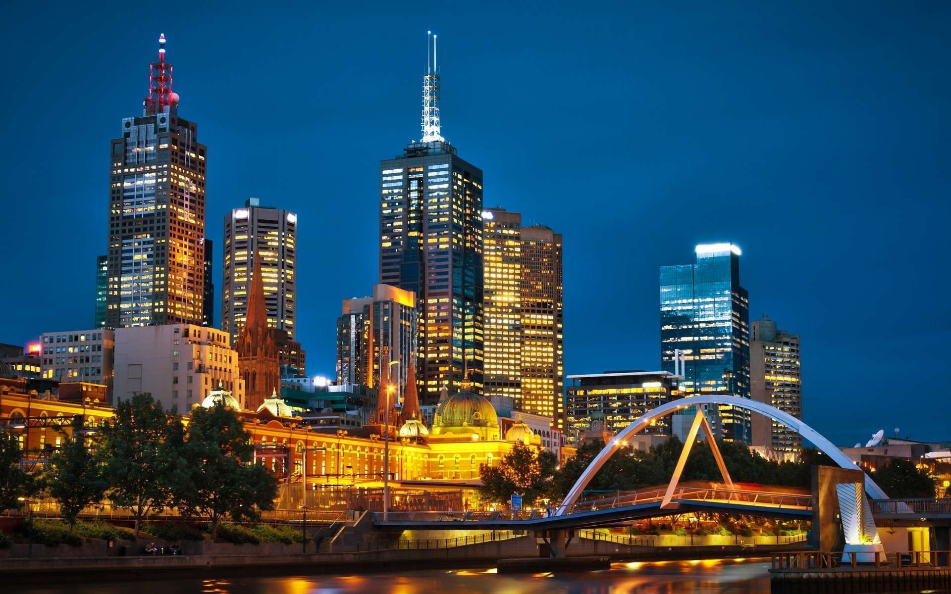 melbourne australia notte