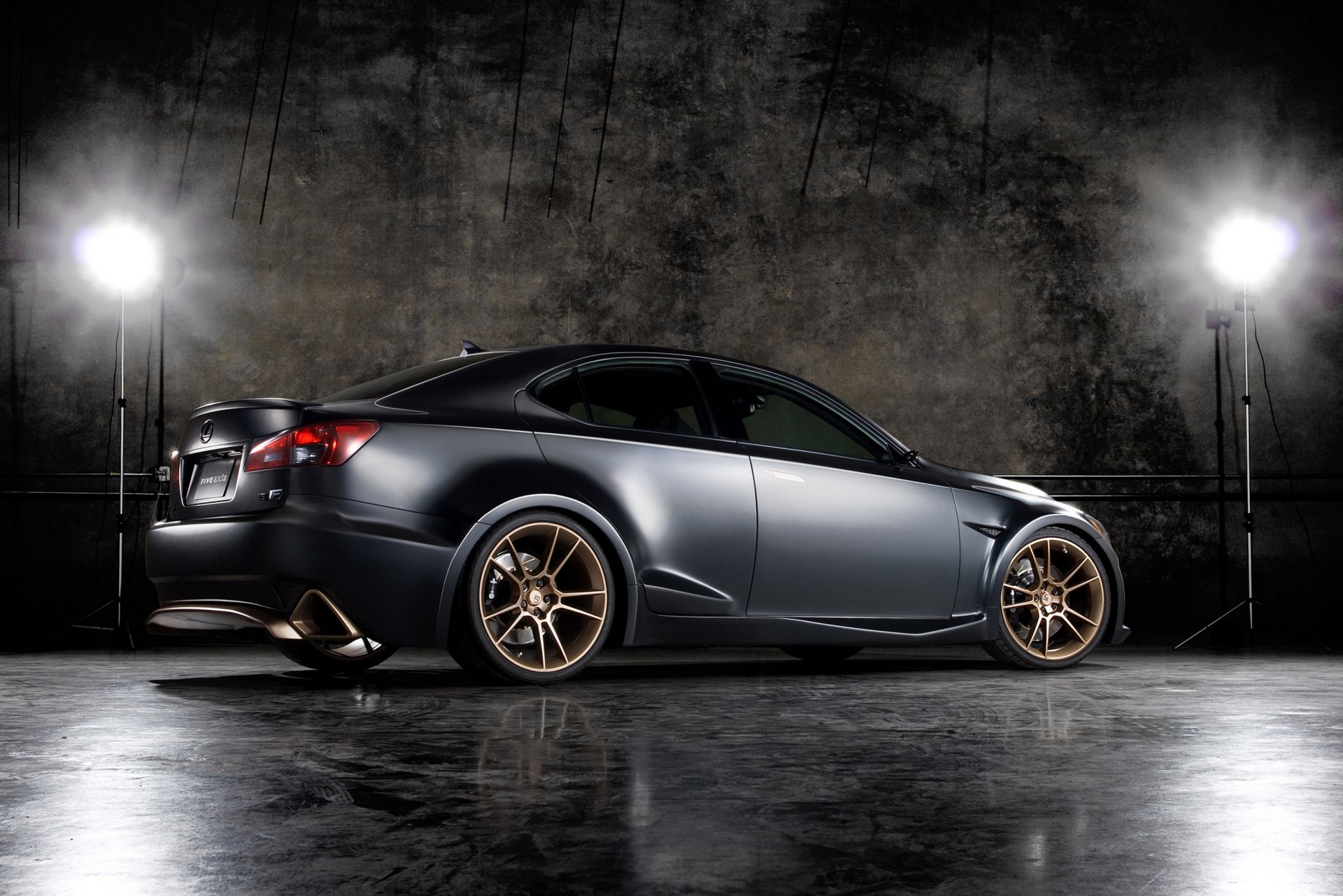 lexus is-f black