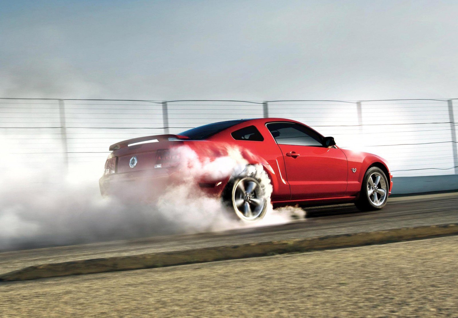 ford mustang smoke red mustang