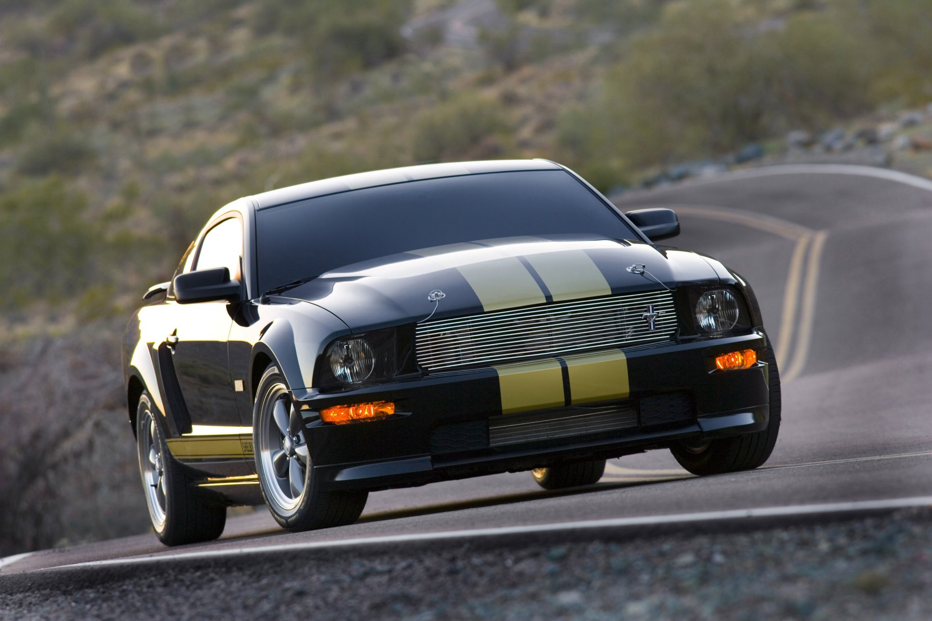 форд мустанг shelby gt-h дорога