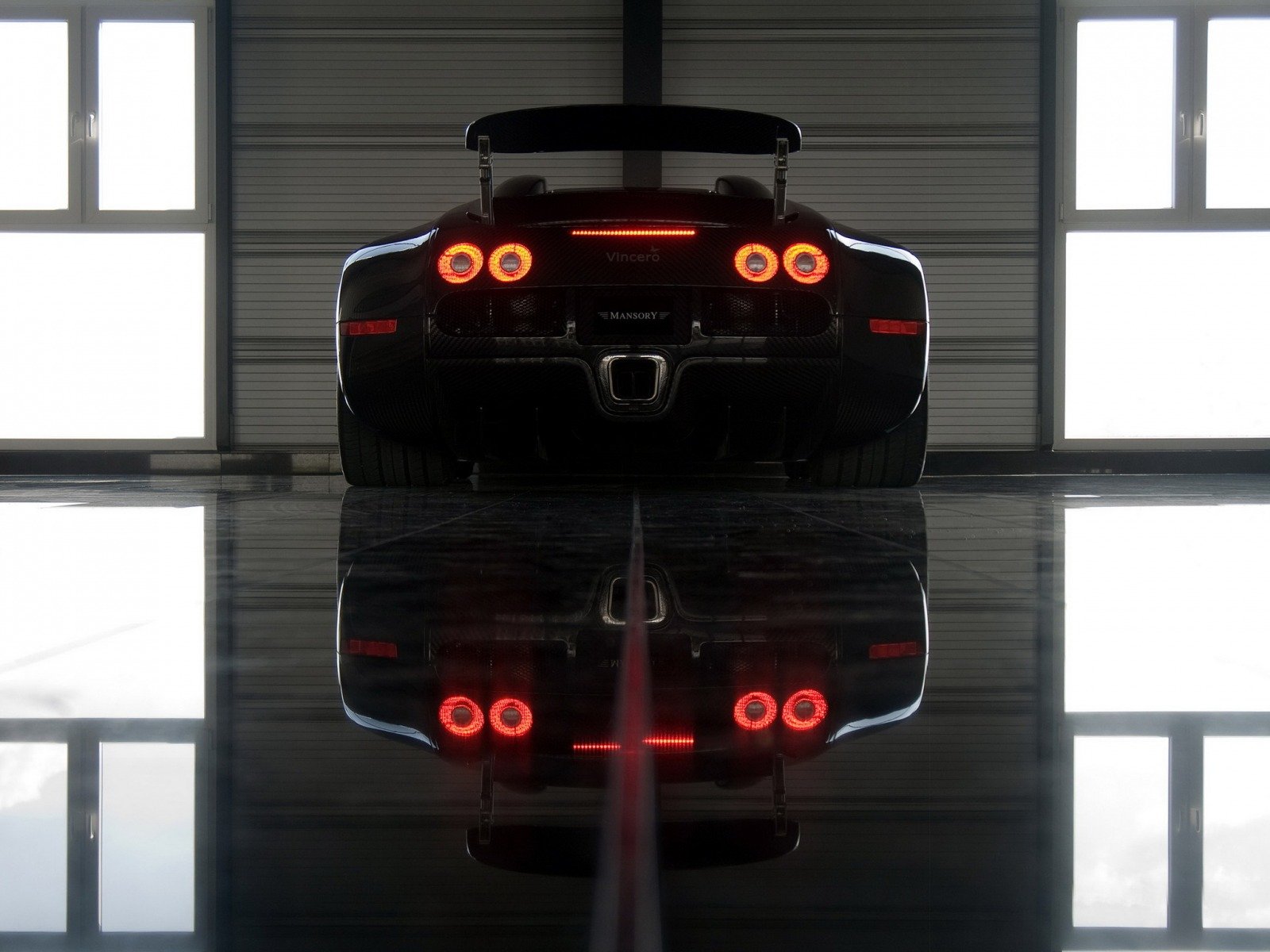 bugatti réflexion phares