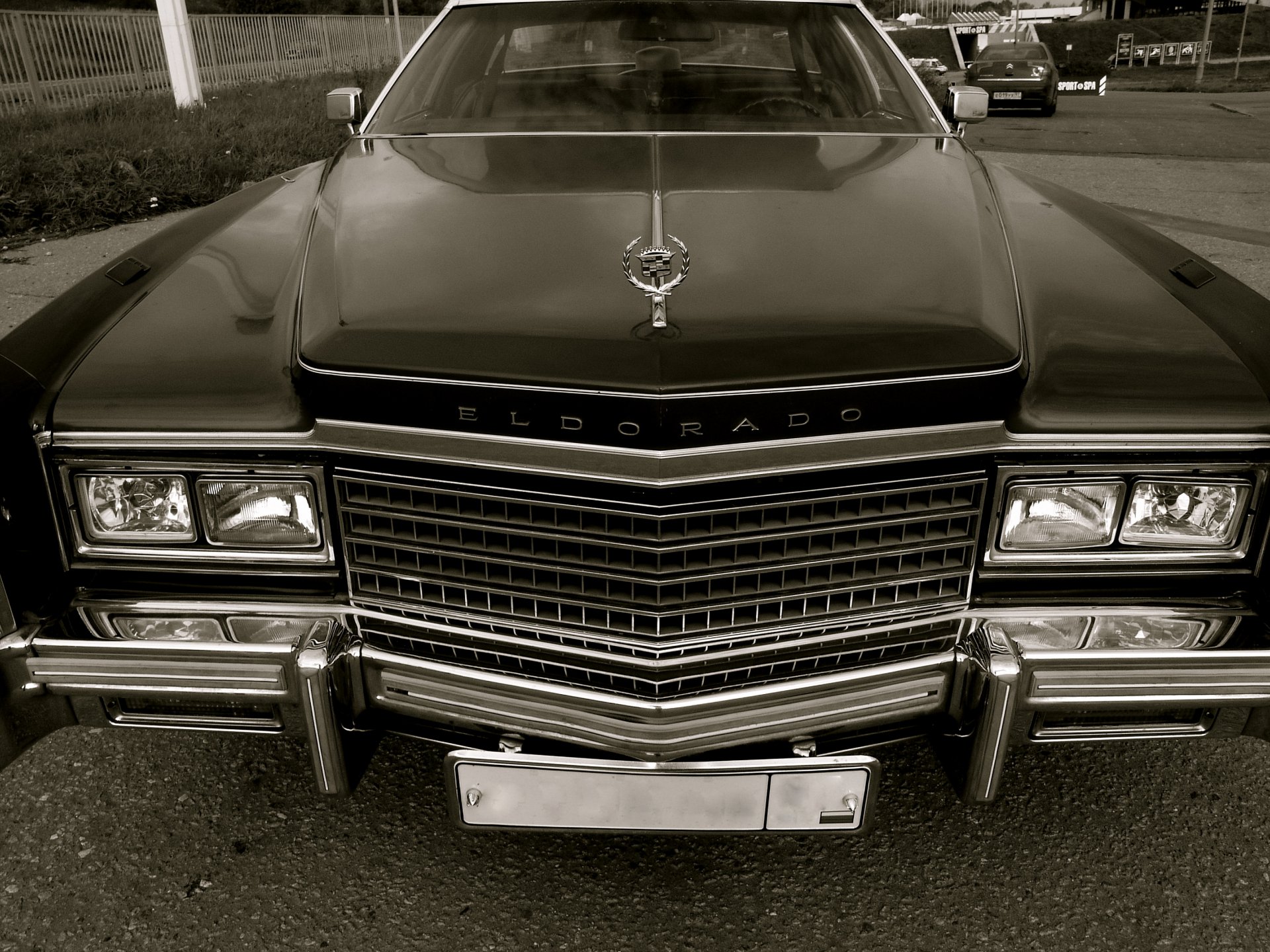 cadillac eldorado 1978 retro machine grille light