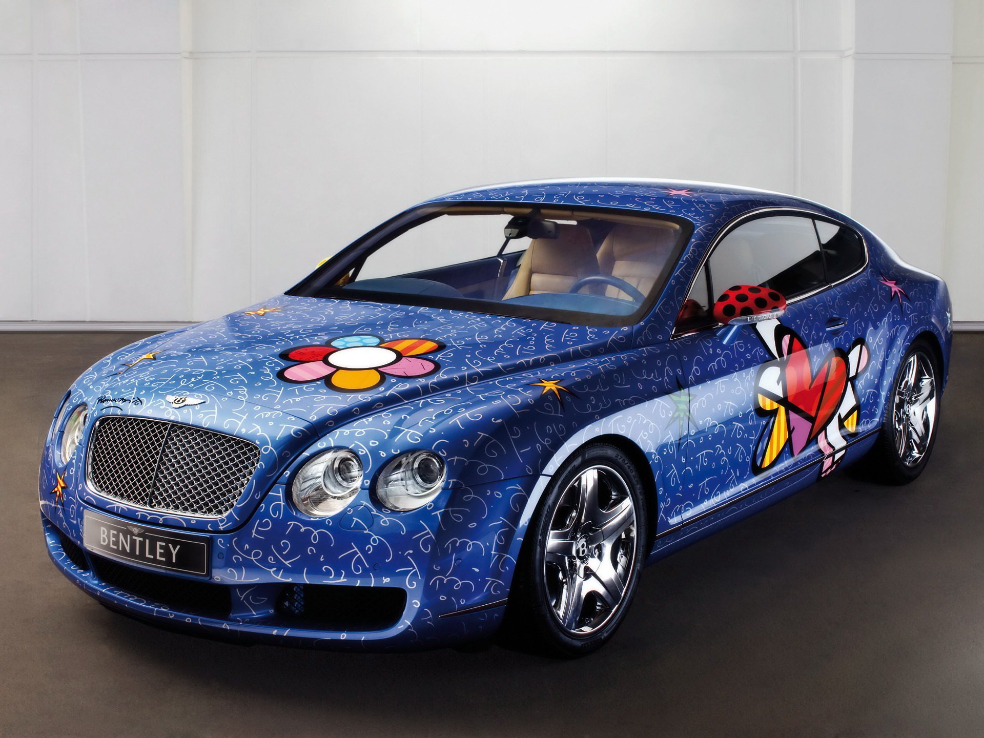 auto bentley aerografo