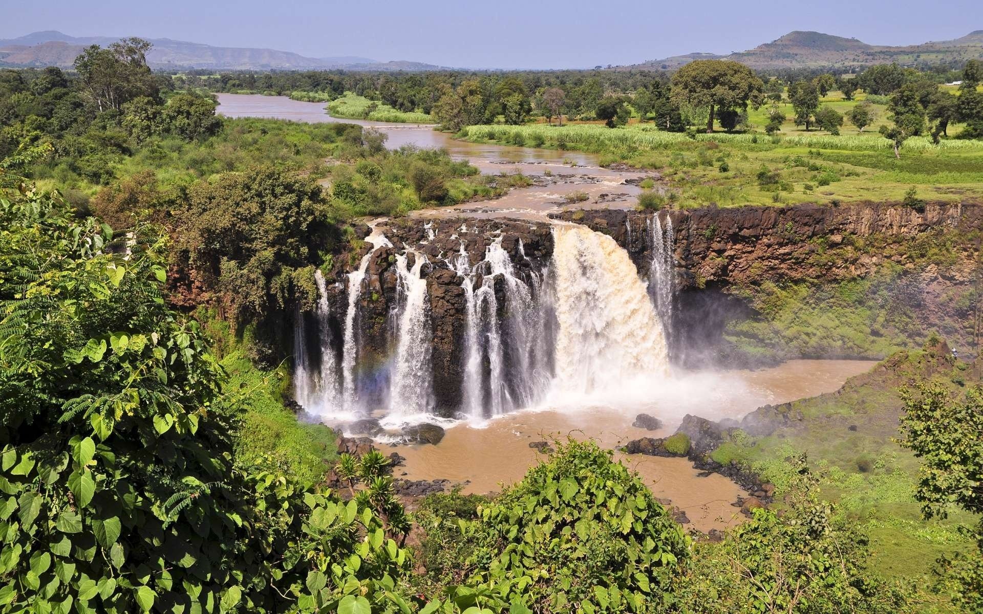 fiume nilo cascata