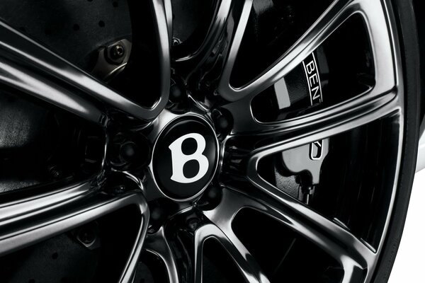 Ästhetische Bentley-Motorhaube