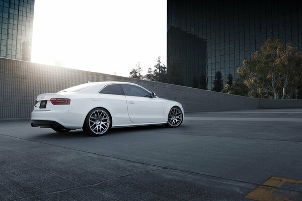 New Audi A 5 white