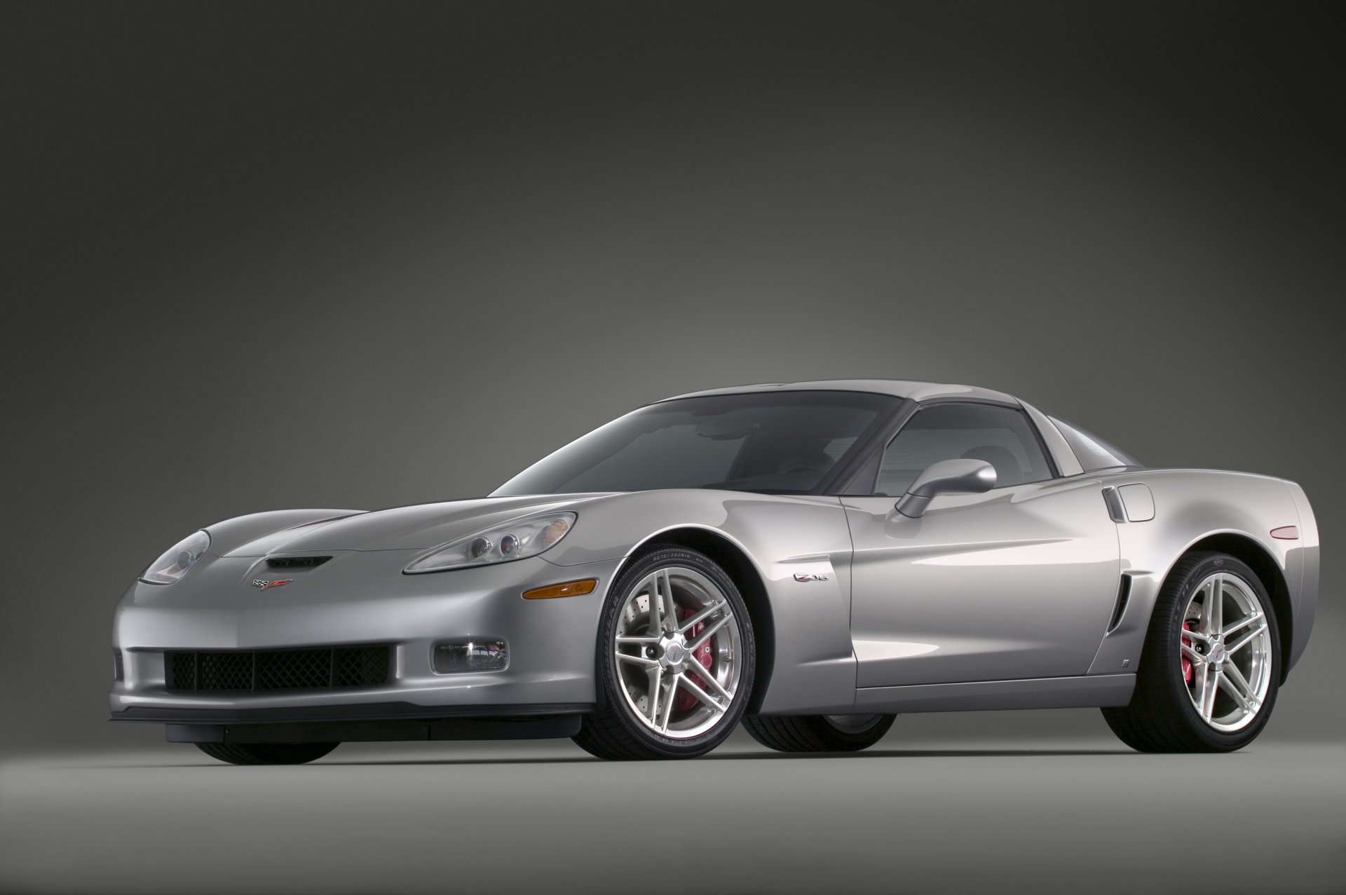 corvette z06 silver