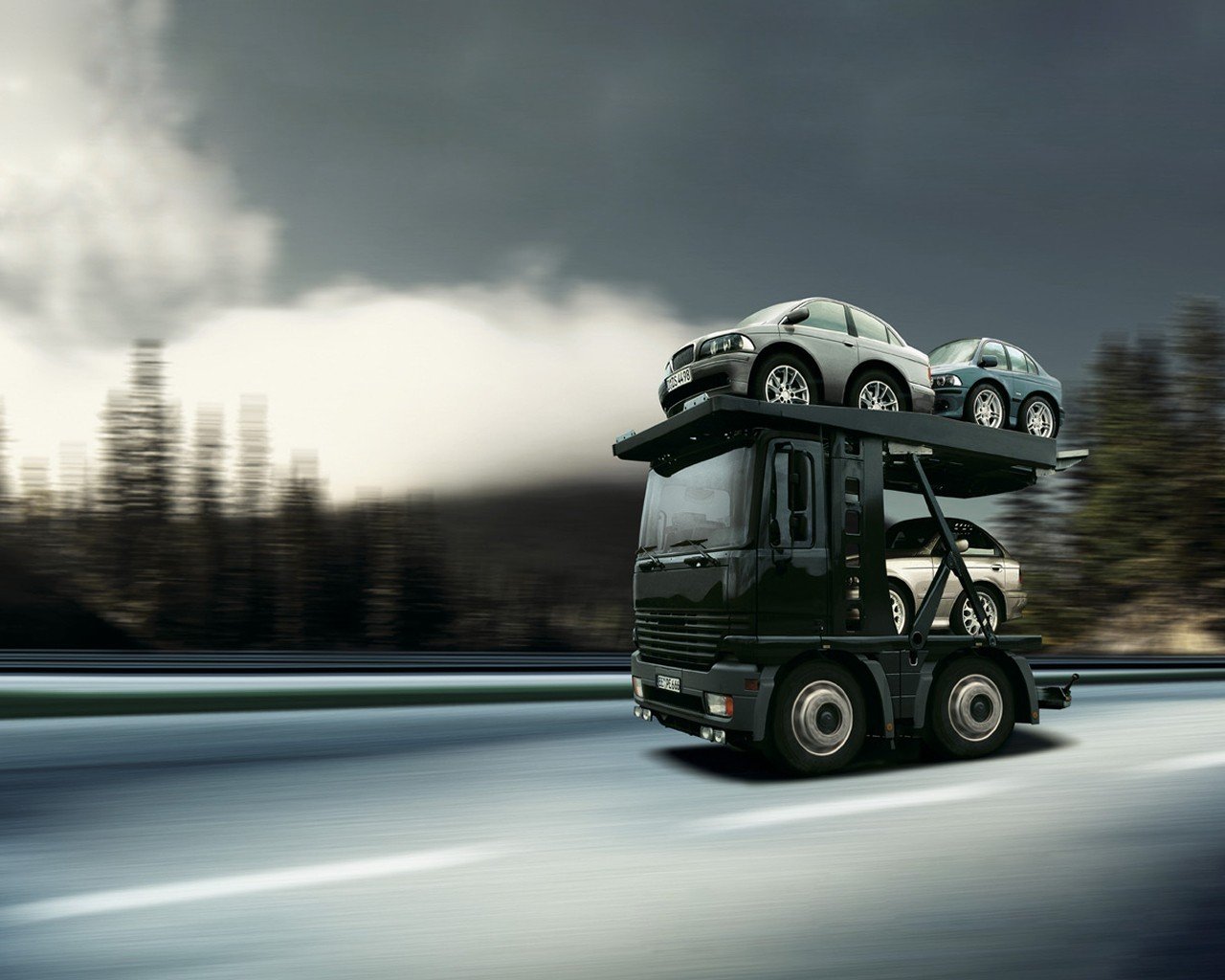 truck micro auto transporter