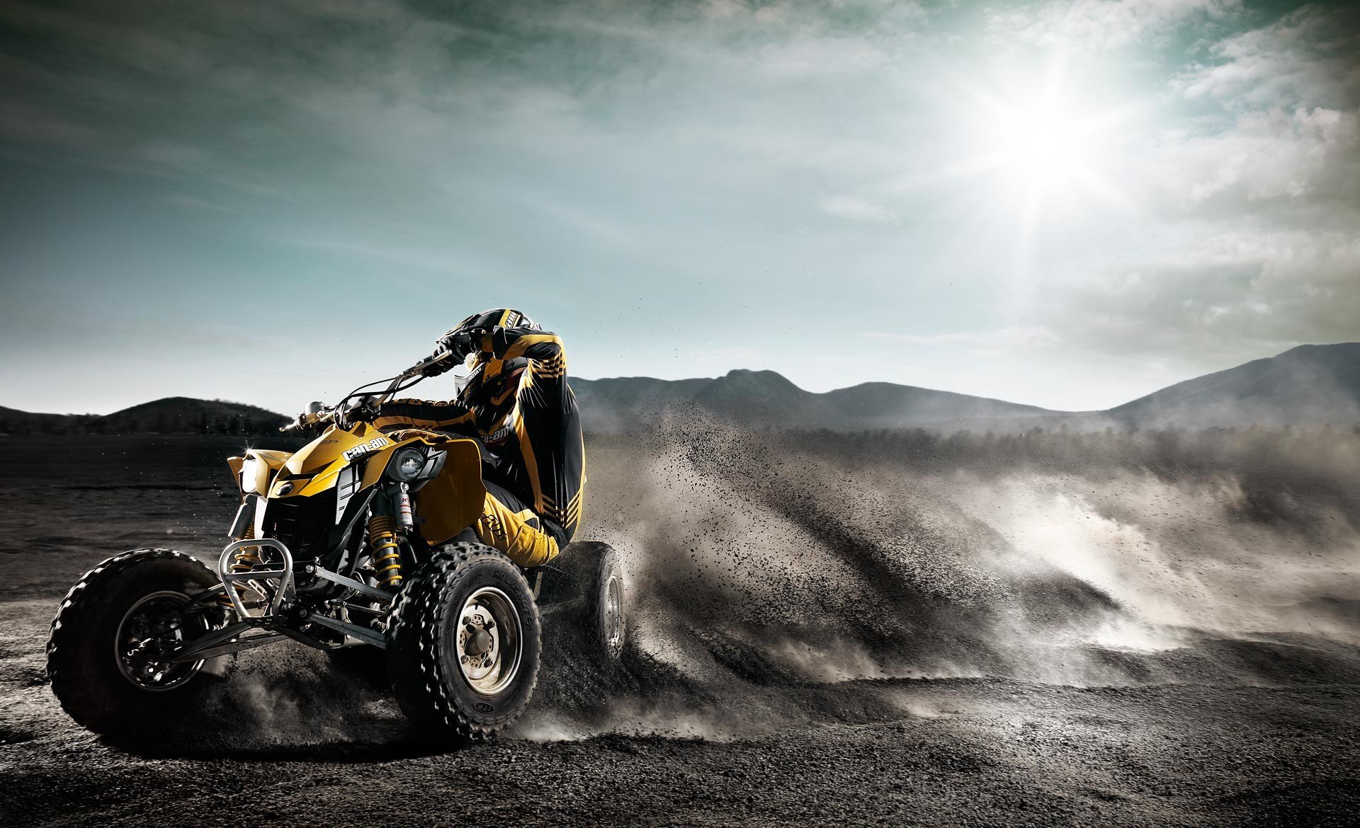 atv drift sand