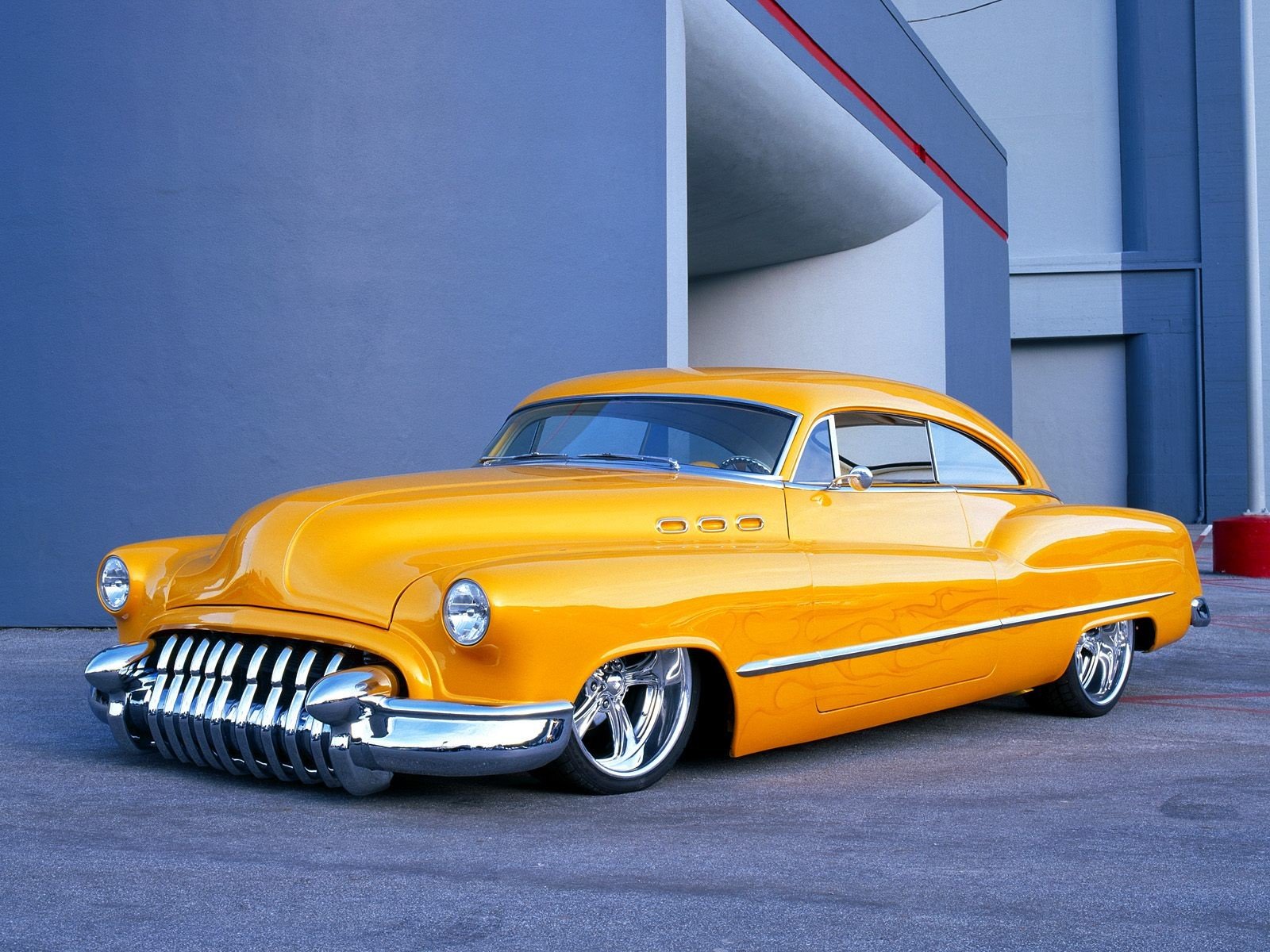 buick yellow custom