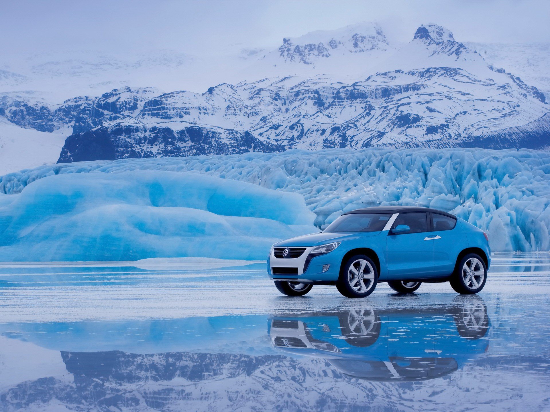 volkswagen hielo invierno