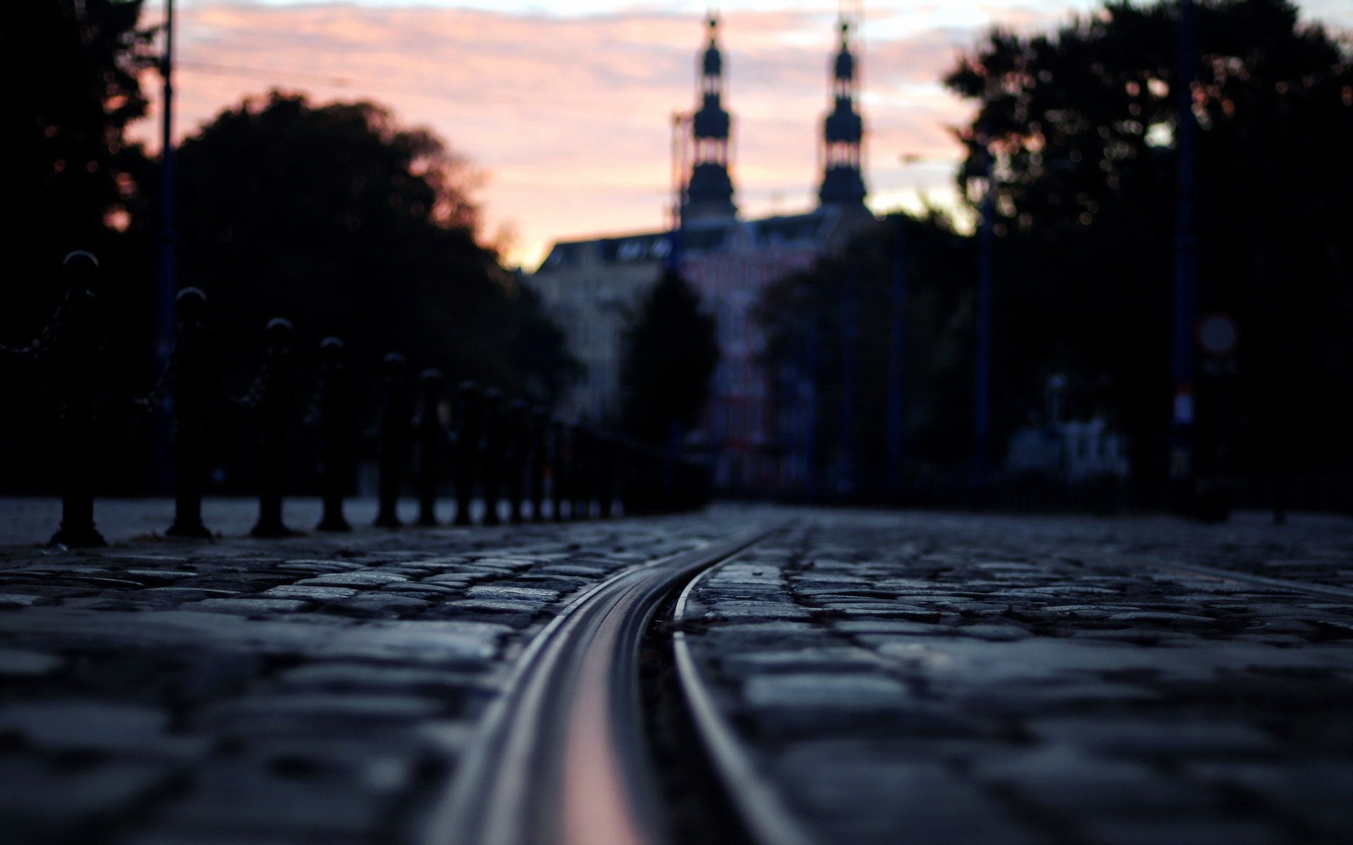 stadt nacht straße