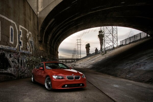 BMW rouge BMW série 3