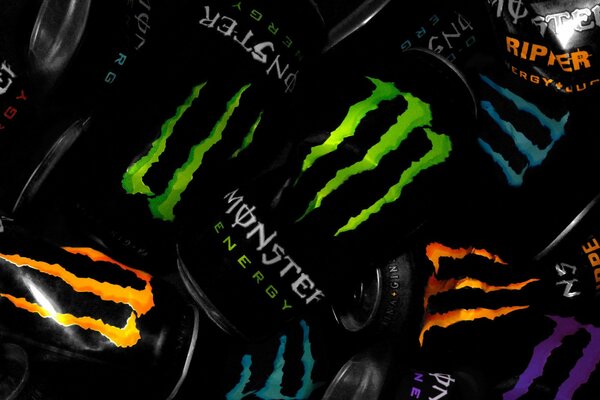 Monster Energy Drink. Tapete