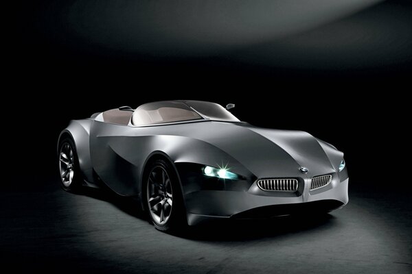 BMW Grey Car Image