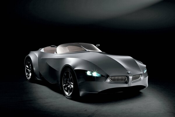 Imagen del coche de BMW del gris