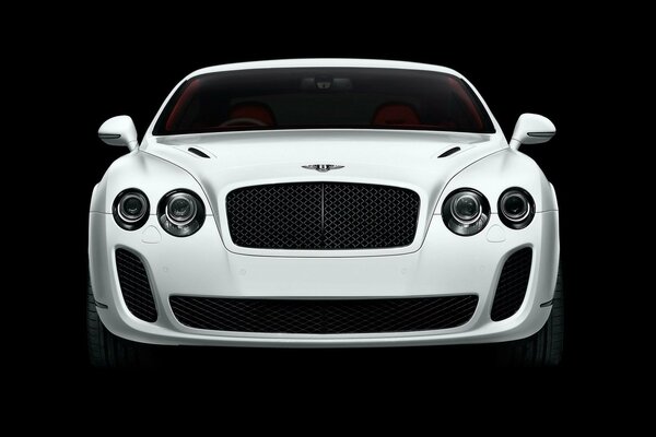 Bentley Continental supersportcar white