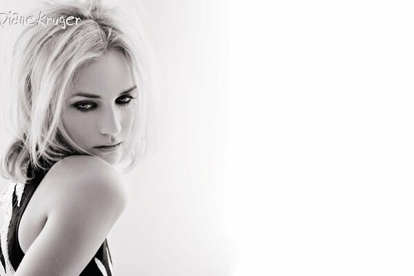 Diane Kruger blonde with beautiful eyes