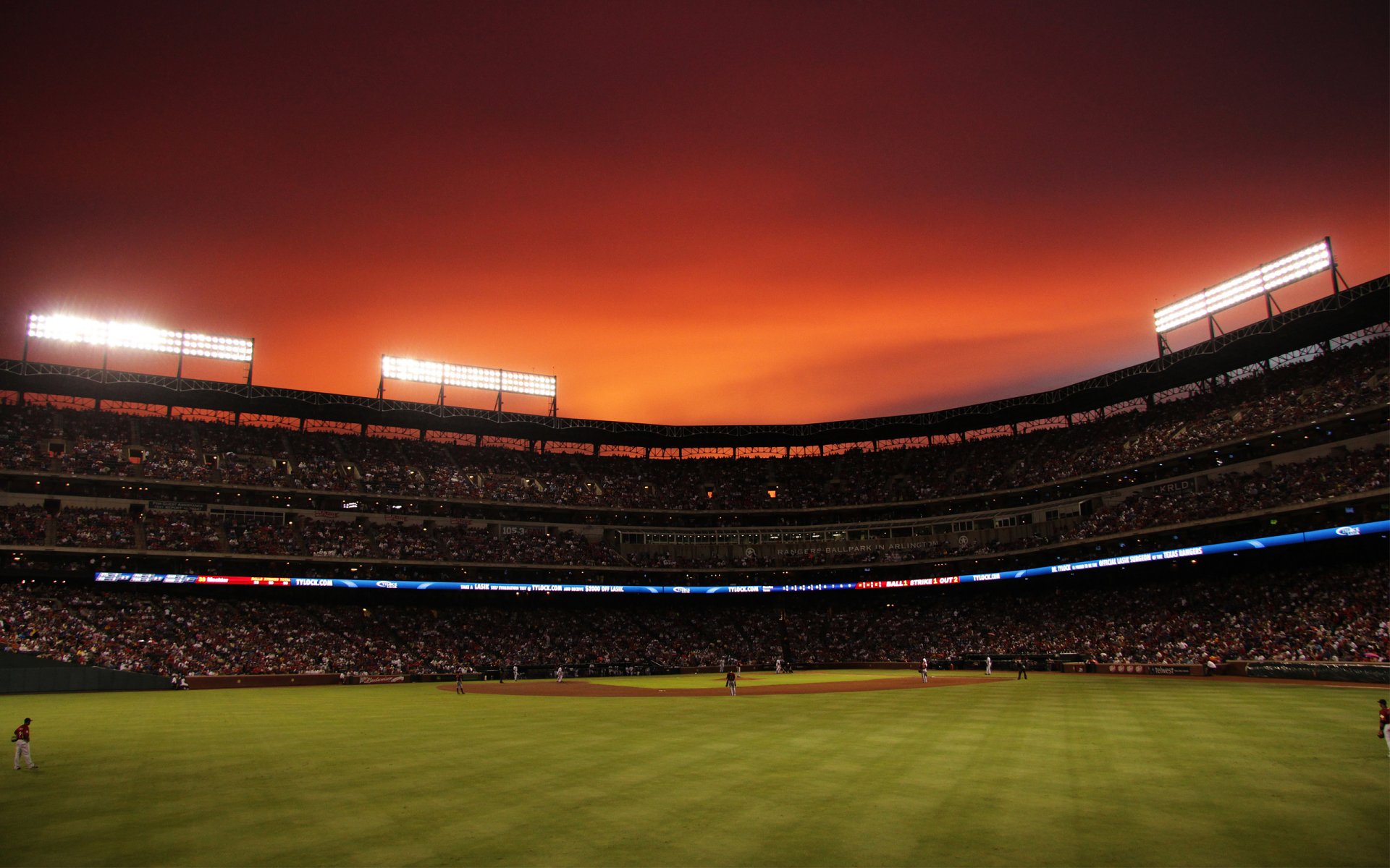 rangers ballpark stadium texas united state