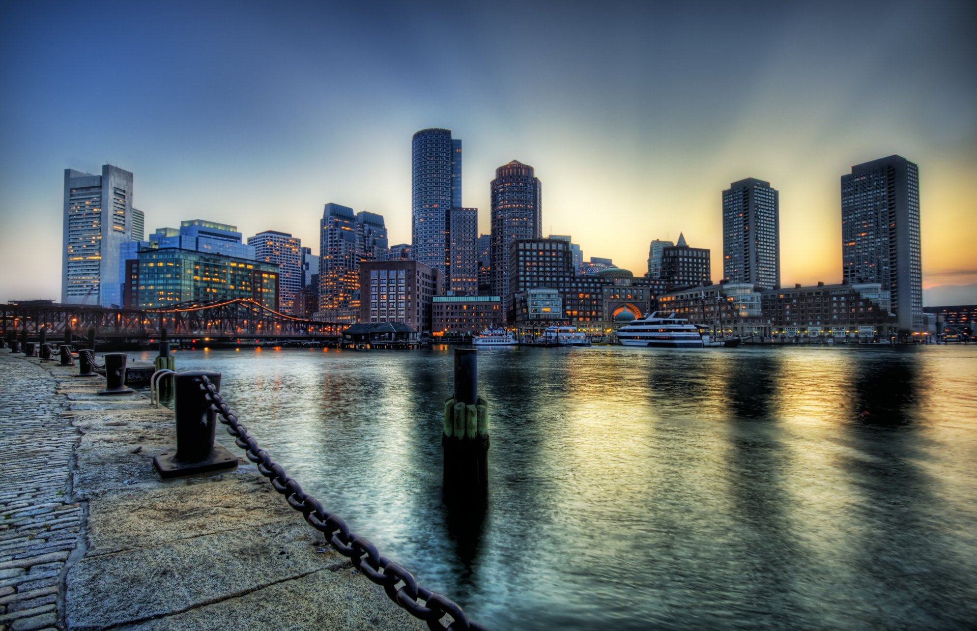 boston ma river embankment