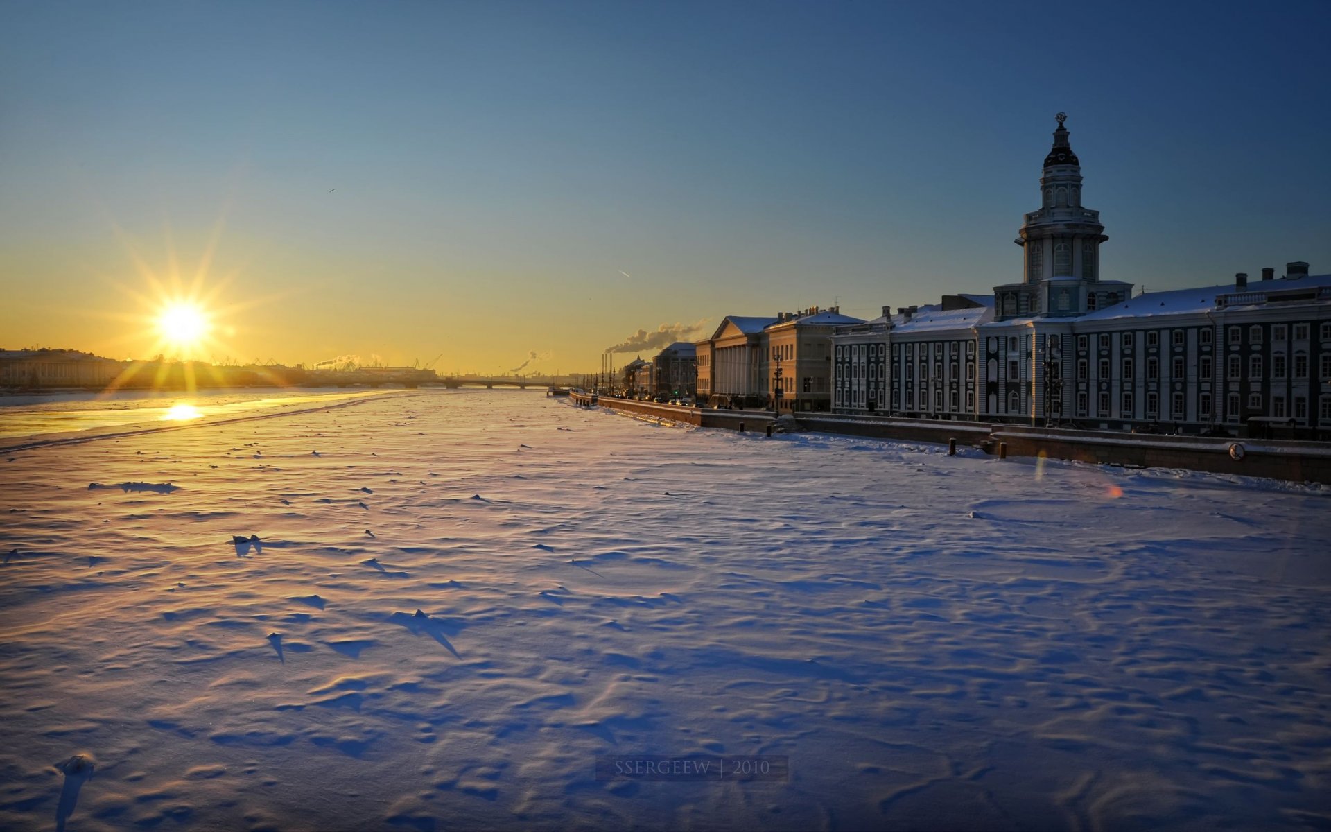 saint-pétersbourg hiver serg-sergeew