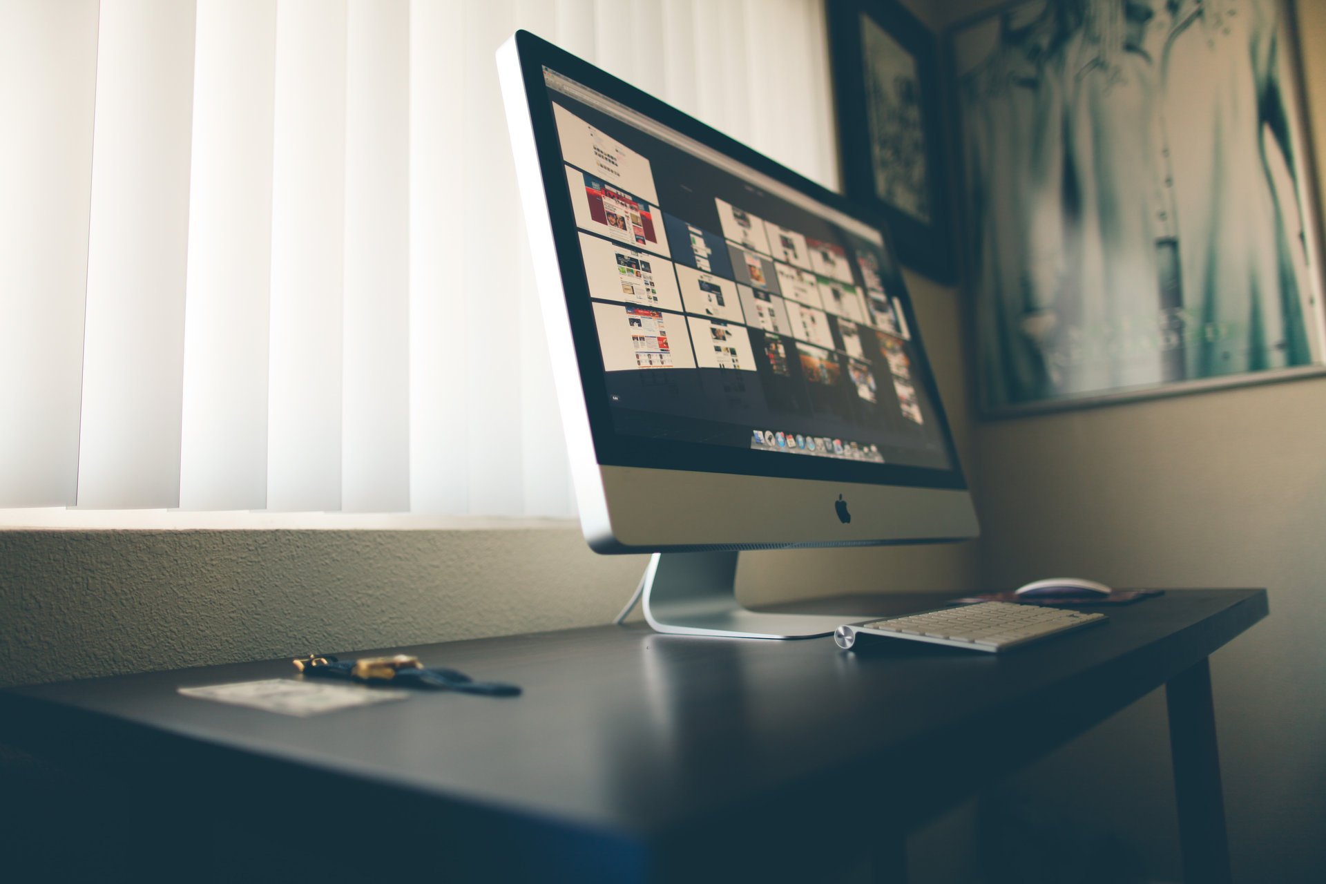 marque bureau imac clavier apple