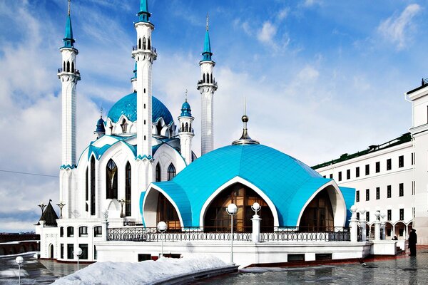 Moschee Kazan Platz Menschen