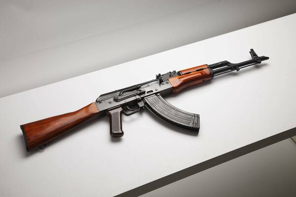 The upgraded Kalashnikov assault rifle is on the shelf