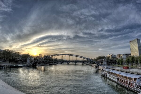 Rivière de France à Paris Austerlitz