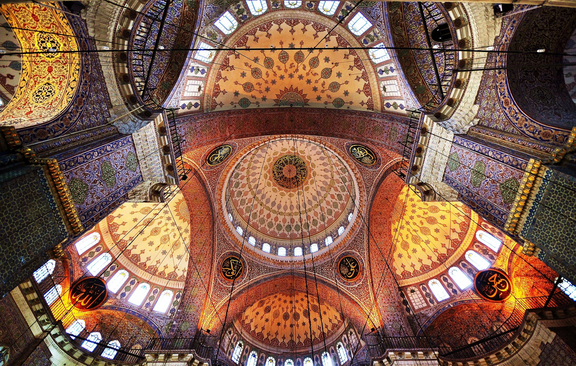 mosque dome pattern paint architecture religion