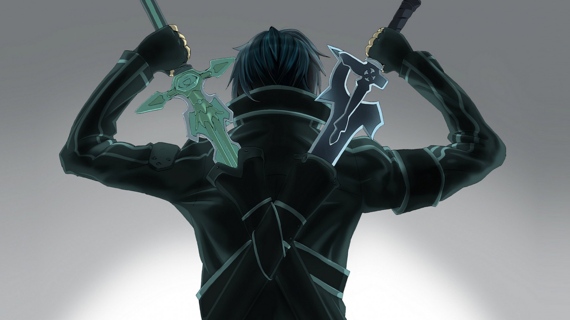 wort art online krinok sao maestro di spada online kirito 2 spade spada spade ragazzo guerriero maestro lame