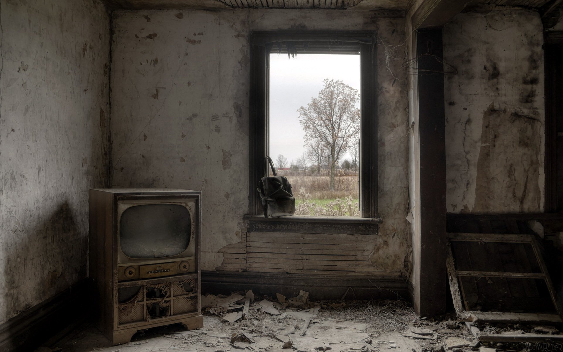 chambre fenêtre tv